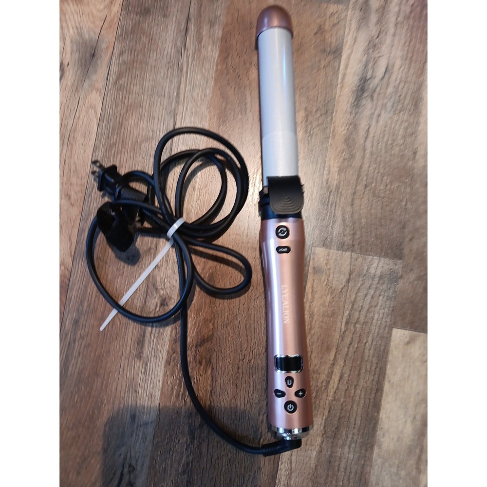 Lyealion SW01 Pink Gray Electric Coated Automatic Hair Curling Iron